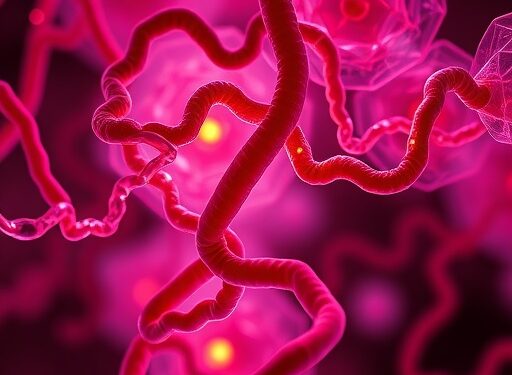 大腸癌細胞が癌関連組織におけるコラーゲン生成を刺激する