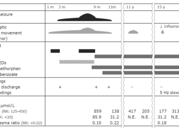 15歳の少年、幼児期発症の非ケトン性高グリシン血症によるてんかん発作の長期寛解を達成