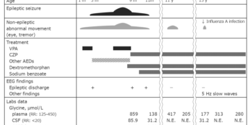 15歳の少年、幼児期発症の非ケトン性高グリシン血症によるてんかん発作の長期寛解を達成