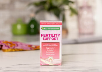 Support Egg Quality and Ovulation with Nature’s Bounty® New Fertility Supplement*