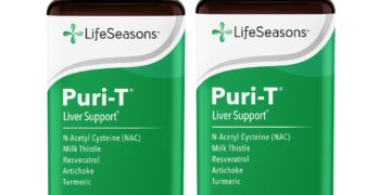 LifeSeasons Puri-T, Liver Cleanse & Detox Support Supplement,120 Capsules | Resveratrol, N-Acetyl Cysteine (NAC), Milk Thistle, Artichoke & Turmeric – Supports Tissue Regeneration & Healthy Bile Flow | Grocery Pickup & Delivery